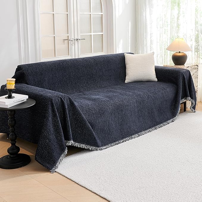 MYSKY HOME Oversized Couch Cover Sofa Covers Couch Covers by MYSKYHOME