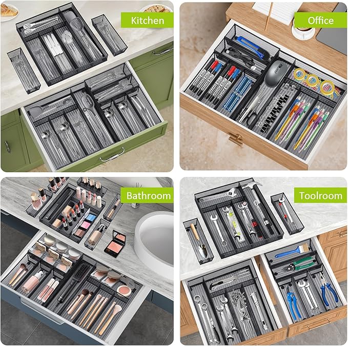 Neudeco Drawer Organizer Set 6 Pack - Image 7
