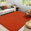 Amearea Large Modern Area Rugs for Bedroom Living Room, 5x8 Feet Orange by AmeareaDirect