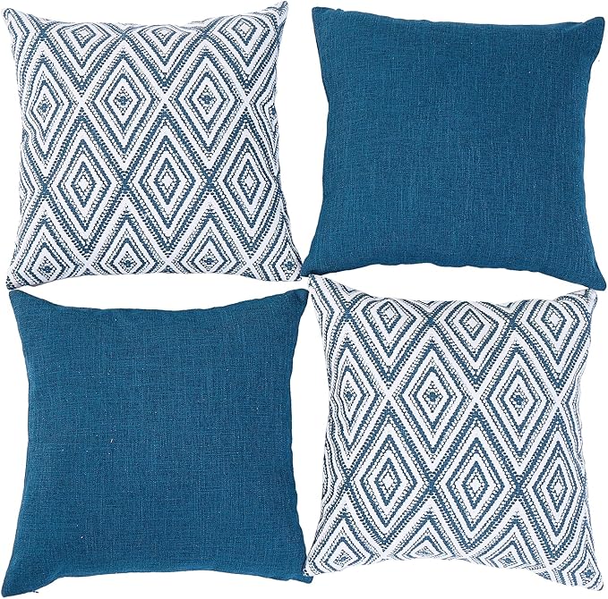 HPUK Decorative Throw Pillow Covers Set of 4 Couch Pillows Accent Cushion Cover - Image 2