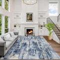 6x9 Area Rugs Washable Rug: Large Modern Abstract Living Room Rug Soft by GENTDRIZZ