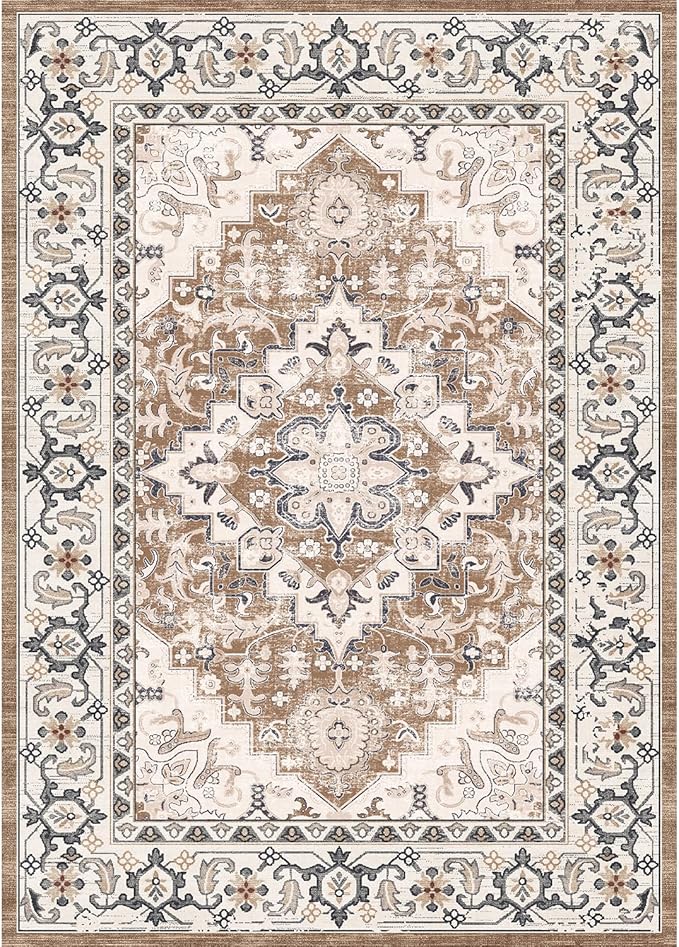 Lofus 5x7 Area Rugs for Living Room, Washable Area Rug, Rugs for Bedroom - Image 9