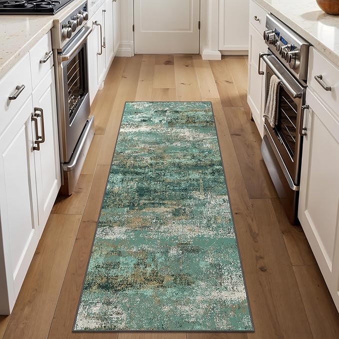 Runner Rug for Hallway Kitchen, 2x6 Machine Washable Runners Rug for Entryway by BEIMO