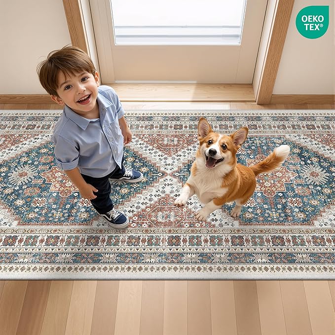 Washable Runner Rug 2.5x14, Non-Slip Long Kitchen Mats - Image 9
