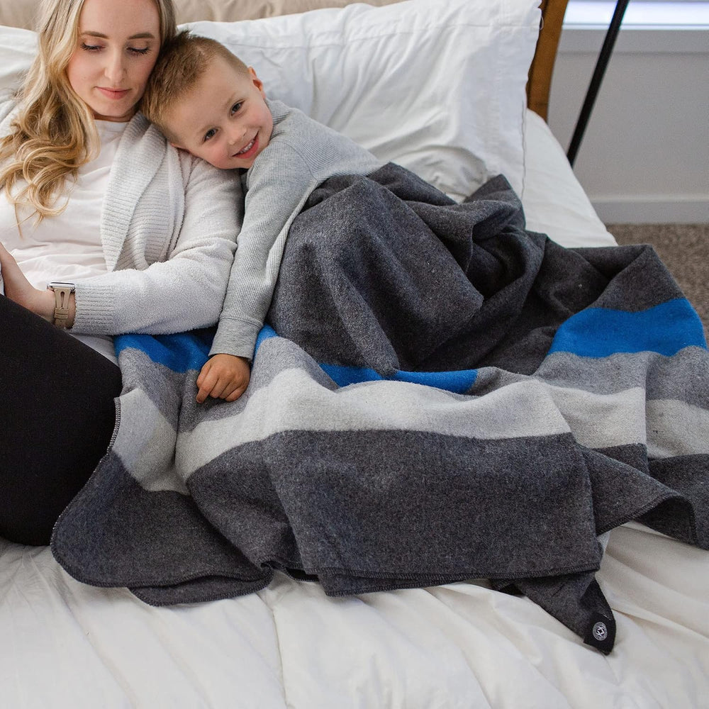Arcturus Rainier Wool Blanket - Warm, Heavy, Washable, Bed Blanket | Great fo...