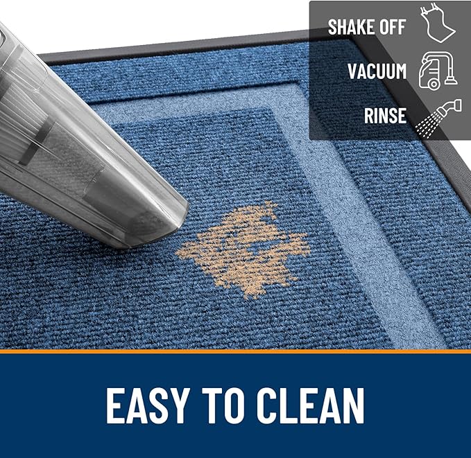 OLANLY Front Door Mat Indoor Outdoor Entrance, Waterproof All-Season, - Image 6