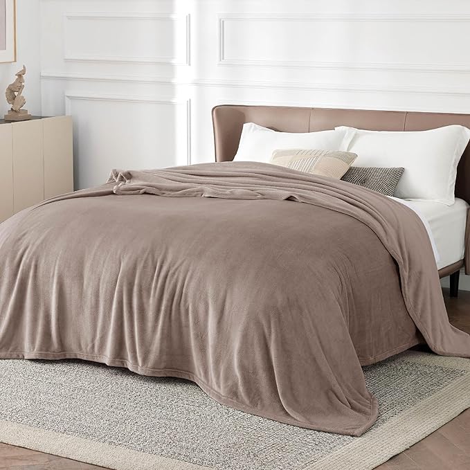 Bedsure GentleSoft Fleece King Size Blankets - Image 2