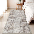 3x6 Washable Entryway Runner Rug: Non Slip Wide Hallway Runners Easy-to-Clean by WIEVEDENS