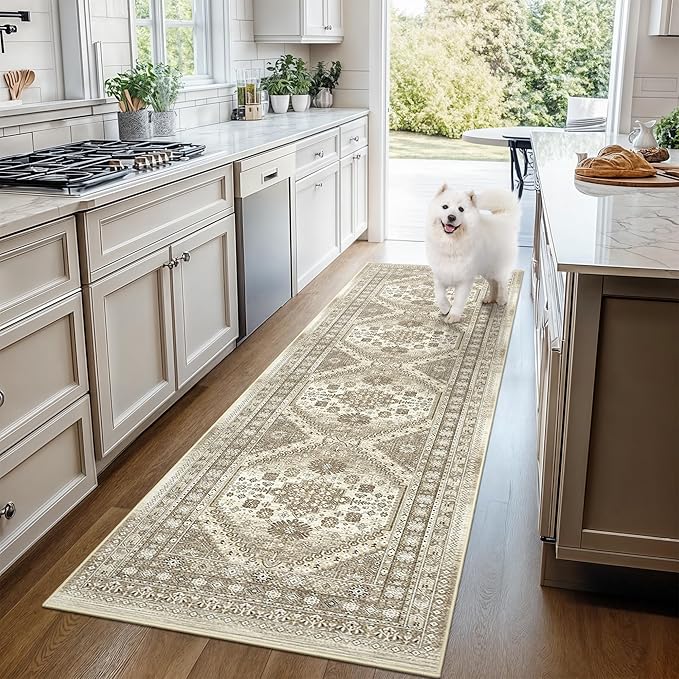 Runner Rug 2x6, Ultra-Thin Entryway Rug Non Slip Washable Rugs - Image 9