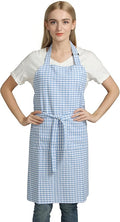 Vintage Gingham Kitchen Aprons Chef Bib Canvas Aprons Christmas Holiday Home by Jennice+House