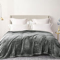 Exclusivo Mezcla Plush Fuzzy Fleece Bed Blanket Twin Size, Super Soft, Fluffy by ExclusivoMezcla