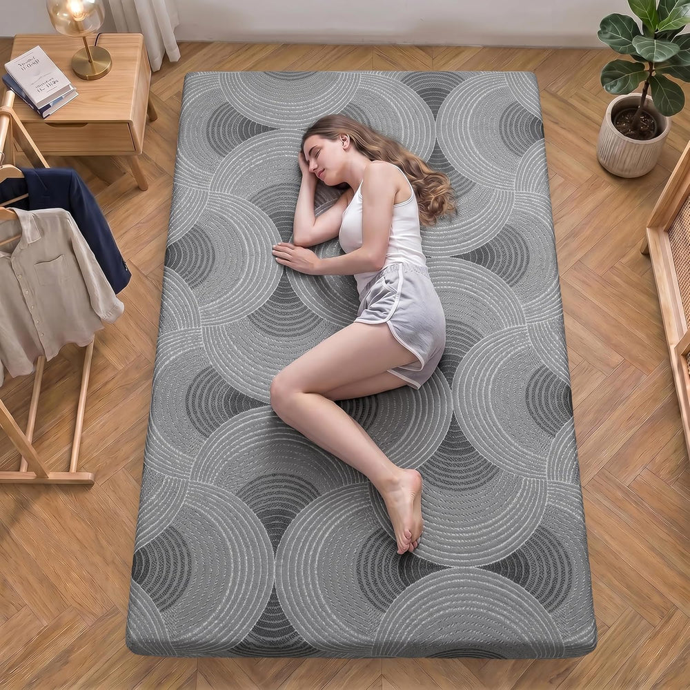 Japanese Floor Mattress,3.5" Thicken Futon Mattress Tatami Mat Full