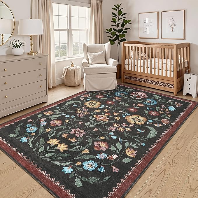 GarveeHome Washable Rug 5x7 Area Rugs - Image 9
