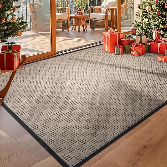 Mibao Front Door Mat, Heavy Duty Durable Welcome Mat by Mibao