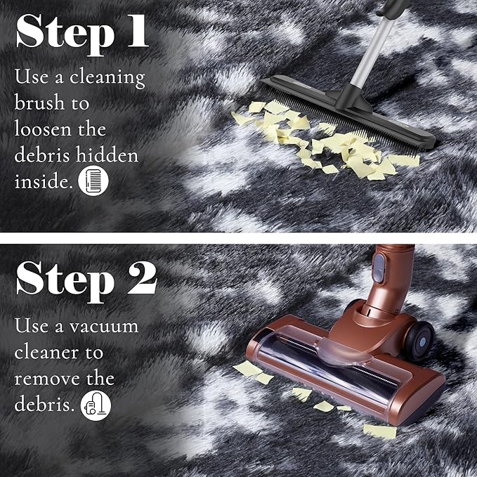 ONASAR Black and White Area Rugs - Image 6