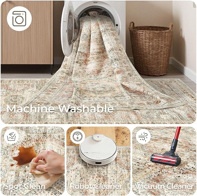 Washable Runner Rugs for Bedroom - Image 8