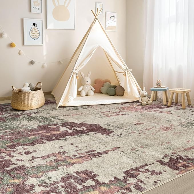 UERMEI 5x7 Area Rug Living Room Rugs - Image 4