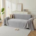 Couch Cover for Dogs, Boho Sofa Covers for 3 Cushion Couch, Chenille Sofa by KaviKon
