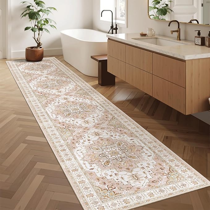 Madane Runner Rugs for Hallway 2x10 Long Washable Non-Slip Hallway Runner Rug - Image 3