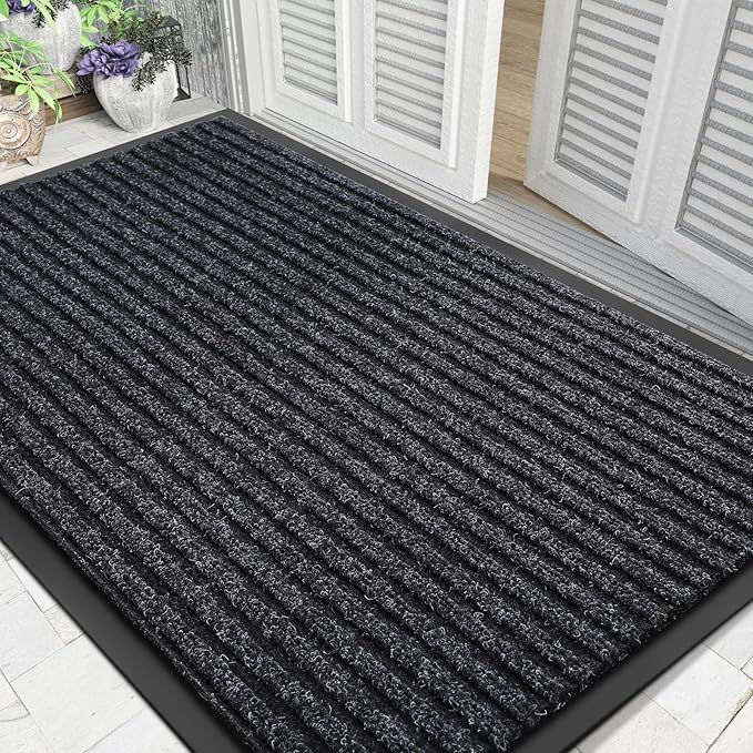 Yimobra Front Door Mat Outdoor Indoor Entrance, 100% Waterproof All-Season All by Yimobra