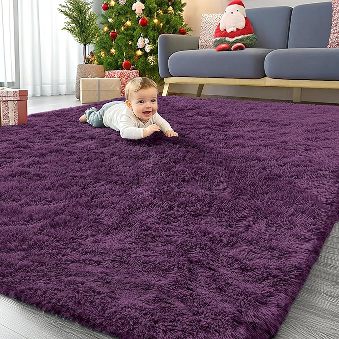 OLANLY 6x9 Machine Washable Large Area Rugs by OLANLY