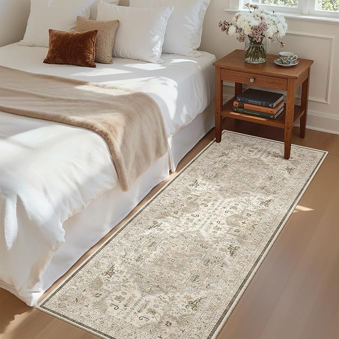 Madane Washable Runner Rug 2x6, Ultra-Thin Non-Slip Non-Shedding Hallway Runner - Image 5