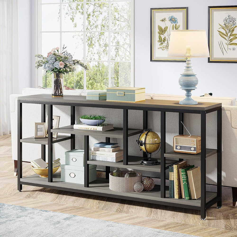 Tribesigns Console Sofa Table, 70.9 inch Extra Long Console Table Behind Couc...