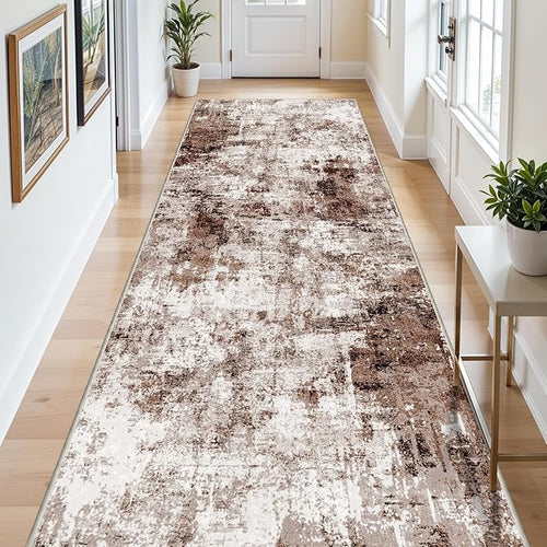 4x12 Runner Rug for Wide Hallway: Long Washable Runners for Entryway Living - Image 2