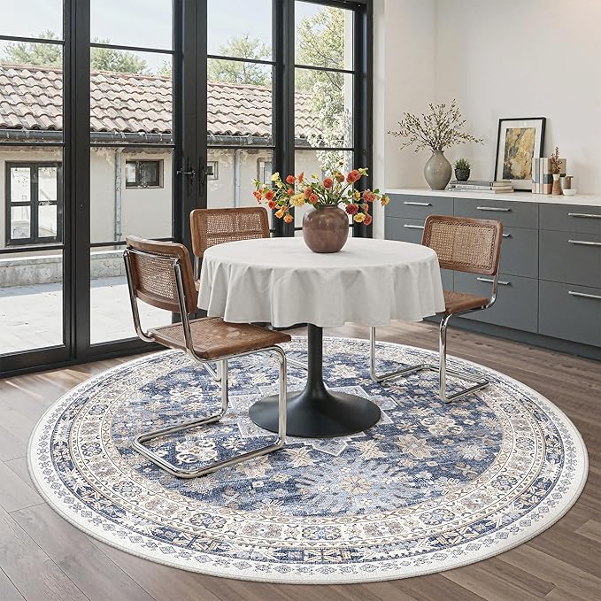 zesthome Washable Round Area Rugs - Image 8