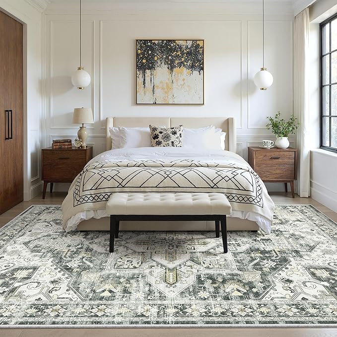 zesthome 5x7 Washable Rug-Stain Resistant Area Rugs - Image 9