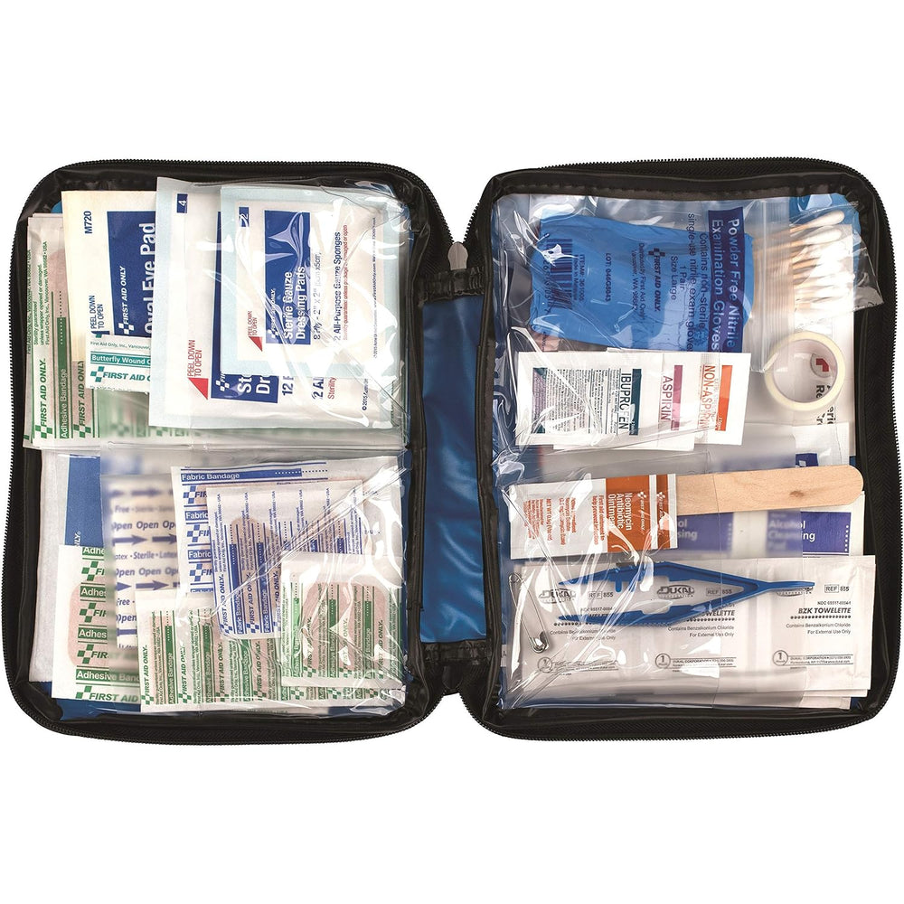 First Aid Only FAO-428 All-Purpose Emergency First Aid Kit for Home, Car, Tra...