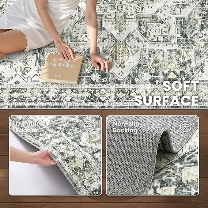 zesthome 8x10 Area Rugs-Washable Rug - Image 6