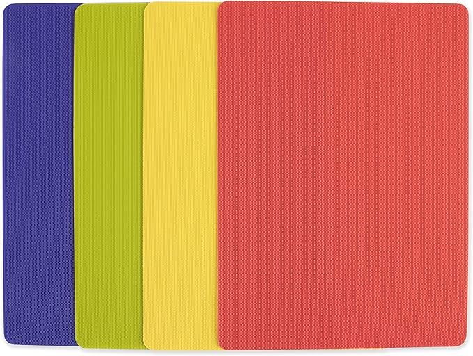 Dexas Heavy Duty Grippmat Flexible Cutting Board Set of Four 8 x 11 inches - Image 10