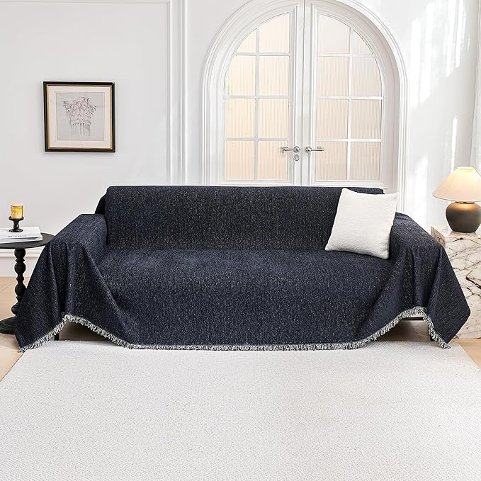 MYSKY HOME Couch Cover for Dogs, Washable Couch Covers for 3 Cushion Couch Sofa - Image 9