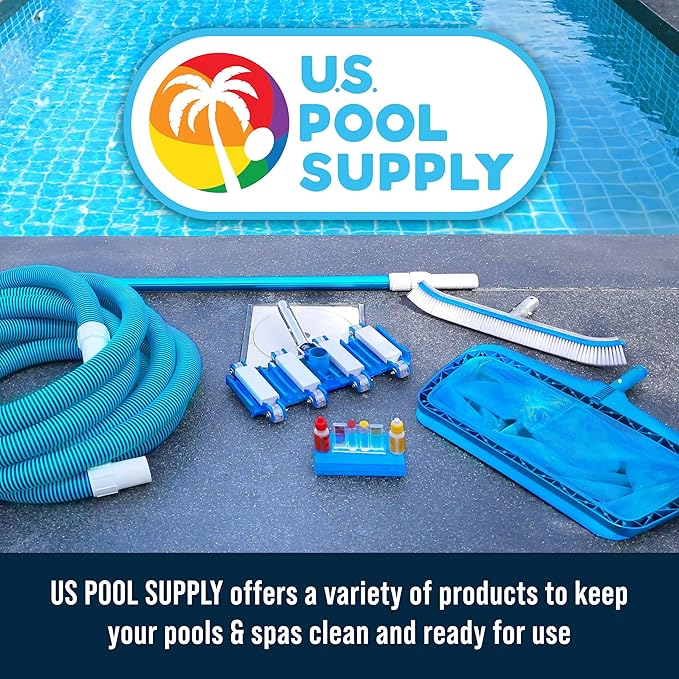 U.S. Pool Supply Hand-Held Pool Scrub Brush, 2 Pack - Image 6