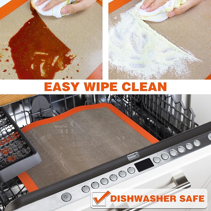 Silicone Baking Mats for Quarter Sheet - Image 5