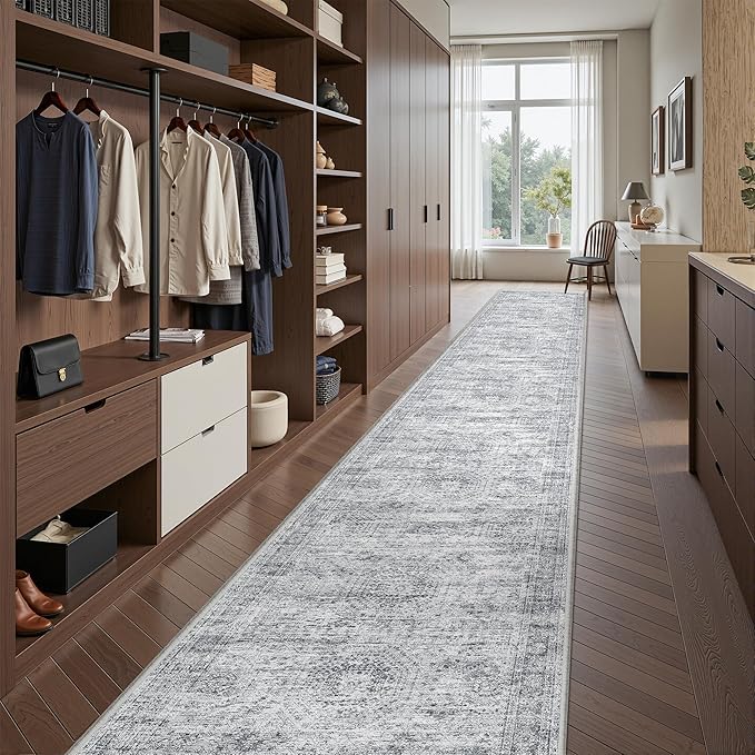 Washable Runner Rug 2.5x16, Non-Slip Long Hallway Runner - Image 5