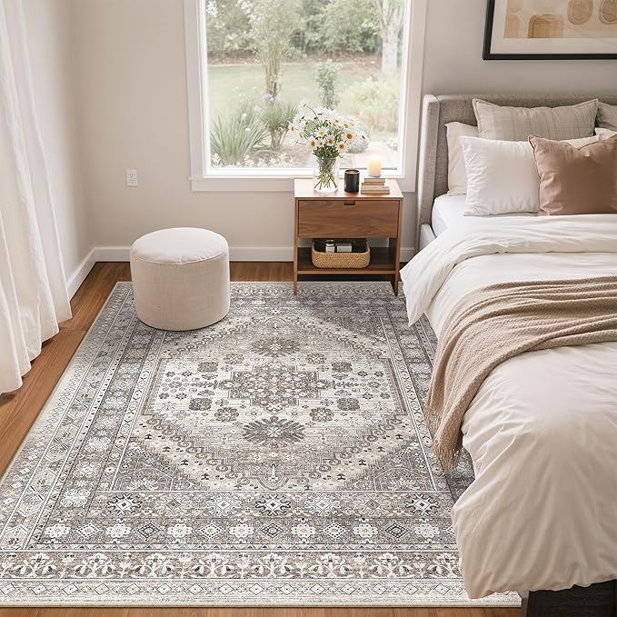zesthome 3x5 Area Rug Ultra Soft Washable Rug, Non Slip Area Rug Indoor Entrance - Image 8