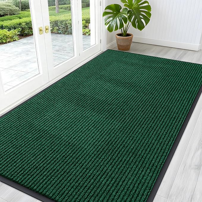 OLANLY Front Door Mat Indoor Outdoor Entrance, Waterproof Heavy Duty Doormat by OLANLY
