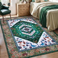SERISSA Area Rug 3x5 Boho Rugs for Bedroom, Washable Non-Slip Living Room Rug by SERISSAHomeDecorCollection