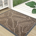 Colorxy Waterproof Doormat, Sturdy Natural Rubber Front Indoor Mat, Non Slip by Colorxy