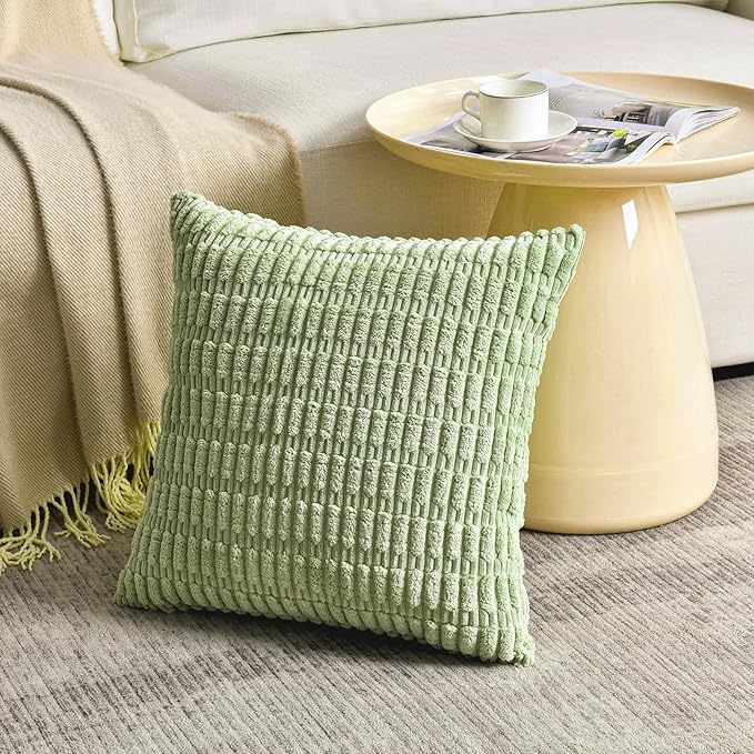 Fancy Homi Set of 4 Spring Boho Decorative Throw Pillow Covers 26x26 Inch - Image 2