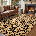 Amearea Soft Leopard Rugs for Bedroom Living Room, 3x5 Modern Cheetah Print by AmeareaDirect