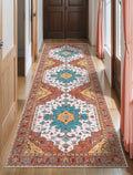 SERISSA Boho Washable Runner Rug by SERISSAHomeDecorCollection