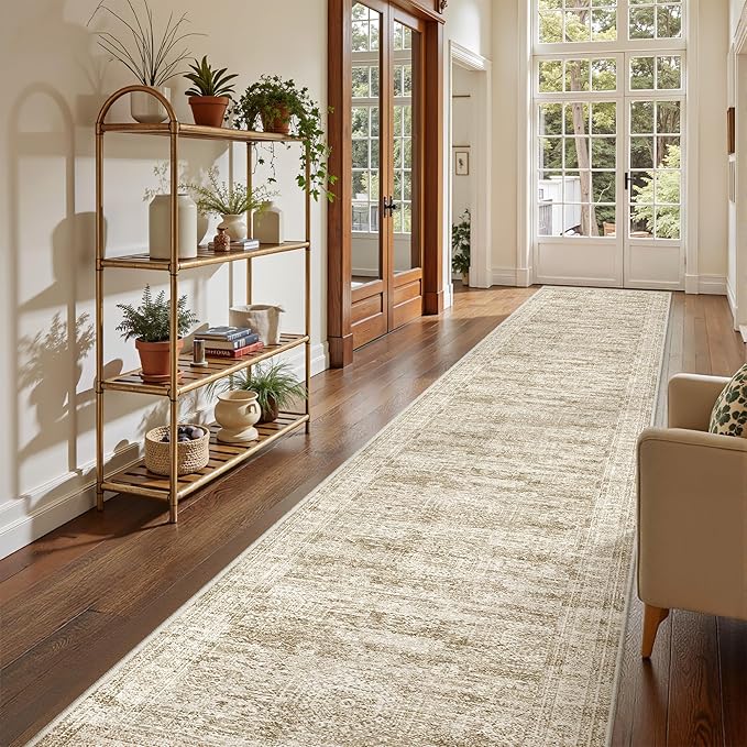 Washable Runner Rug 2.5x16, Non-Slip Long Hallway Runner - Image 3