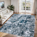 6x9 Area Rugs for Living Room Rug Washable: Abstract Rug for Dining Room by Aelenmu