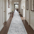 Washable Runner Rug 2.5x16, Non-Slip Long Hallway Runner by Restydon