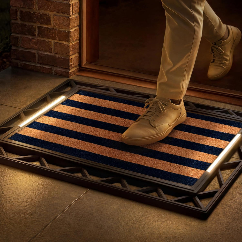 Anji Mountain BriteStep LED Doormat, 38x26.5in Pressure Activated Welcome Mat...