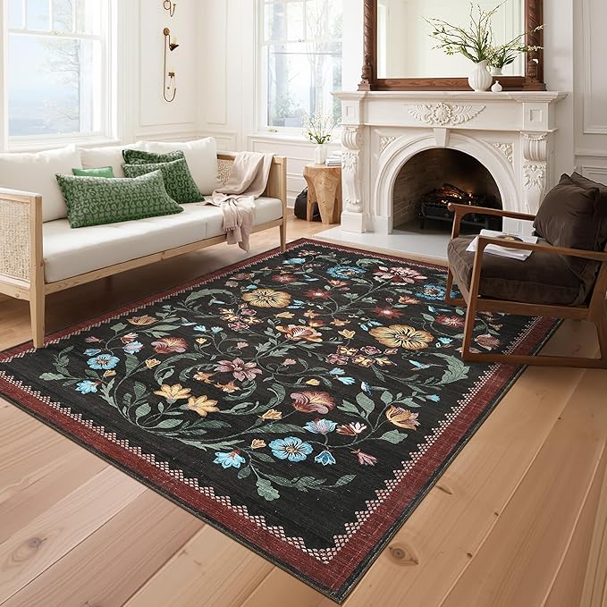 GarveeHome Washable Rug 8x10 Area Rugs - Image 9