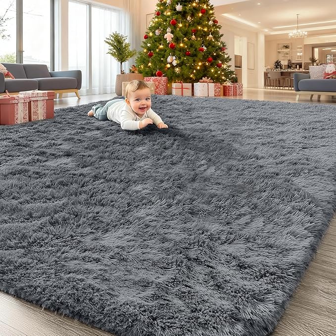 OLANLY 7x11 Machine Washable Large Area Rugs by OLANLY